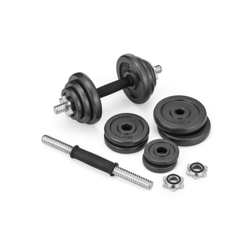 Гантель  Gymtek 2 x 10 кг чугун - фото №4